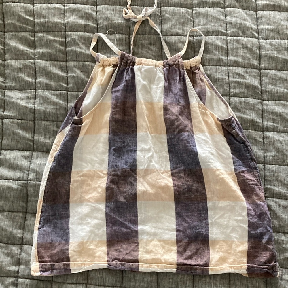 Lightweight Old Navy plaid top, size S